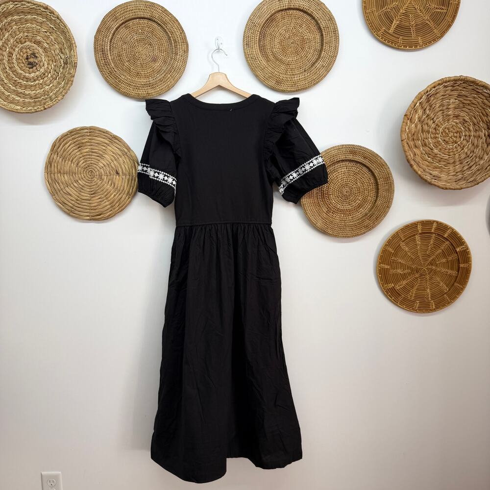 $298 Cleobella Selma Midi Dress Large - Picture 3 of 7